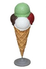 Crème glacée mobile 182 cm - crème glacée sur cornet à glace, Collections, Marques & Objets publicitaires, Enlèvement, Neuf