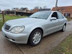 Mercedes-benz s320 benzine + Lpg  v6!, Auto's, Mercedes-Benz, Zwart, Lederen bekleding, Leder, Bedrijf