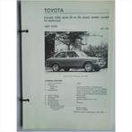 Toyota Corolla Vraagbaak losbladig 1971-1976 #2 Nederlands, Livres, Autos | Livres, Enlèvement ou Envoi, Utilisé, Toyota