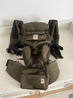 Ergobaby Omni 360 — Cool Air Mesh Kaki Groen+ inzetstuk baby, Buik of Rug, Zo goed als nieuw, Draagzak, Ophalen