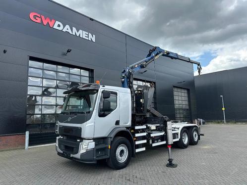 Volvo FE 280 6x2 Haaksysteem / Palfinger Q150Z Euro 6, Auto's, Vrachtwagens, ABS, Achteruitrijcamera, Airconditioning, Centrale vergrendeling