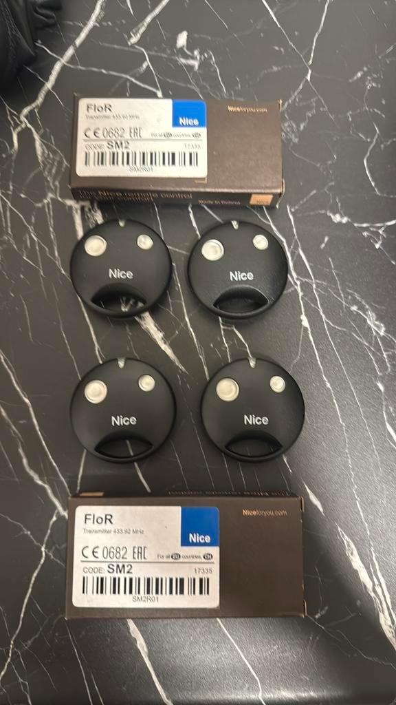 Nice handsenders – 433 MHz  nieuw, Elektronische apparatuur, Overige elektronische apparatuur, Ophalen