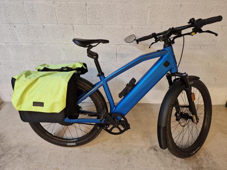 stromer st2 verende voorvork en zadel, Fietsen en Brommers, Elektrische fietsen, Zo goed als nieuw, Stromer, 50 km per accu of meer