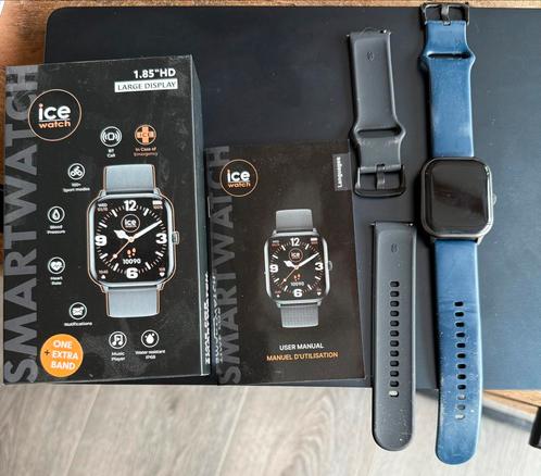 ICE WATCH CONNECTEE, Handtassen en Accessoires, Smartwatches, Zo goed als nieuw, Blauw, Ophalen of Verzenden