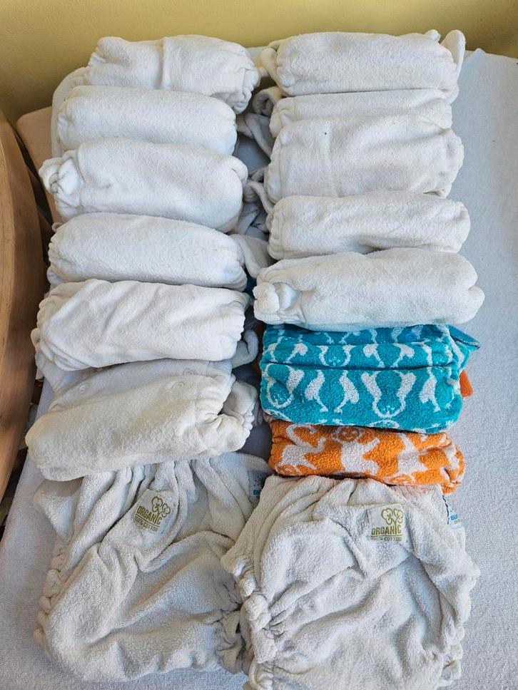 15 wasbare luiers maat 2 van TotsBots en Blümchen, Enfants & Bébés, Bains & Soins, Enlèvement