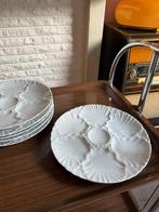 Set van 6 vintage oesterborden – Bareuther Waldsassen, Antiek en Kunst, Antiek | Servies compleet, Ophalen