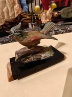 Art deco vogel op marmeren voet, Ophalen