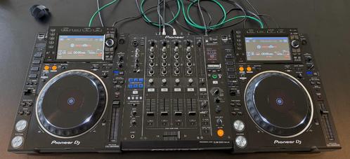 Complete Pioneer DJ set CDJ 2000 Nexus 2 en DJM 900 Nexus, Muziek en Instrumenten, Dj-sets en Draaitafels, Gebruikt, Dj-set, Pioneer