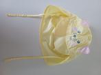 Geel petje 'poes / kat' maat 45-47 Ergee, Kinderen en Baby's, Babykleding | Petten en Hoeden, Gebruikt, Meisje, Ophalen of Verzenden