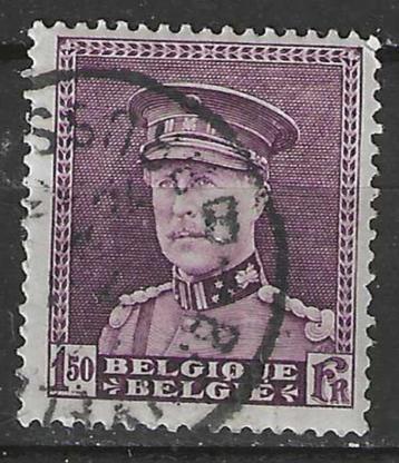 Belgie 1931 - Yvert/OBP 319 - Albert I met kepi (ST) beschikbaar voor biedingen