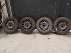 4 pneus hiver avec jantes en tôles ; 175/65 R15 ; 5 trous, Autos : Pièces & Accessoires, Pneus & Jantes, 15 pouces, Pneus hiver