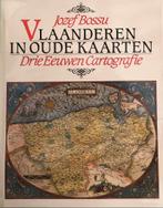 Vlaanderen in Oude Kaarten,drie eeuwen cartografie., Boeken, Atlassen en Landkaarten, Ophalen of Verzenden, Zo goed als nieuw