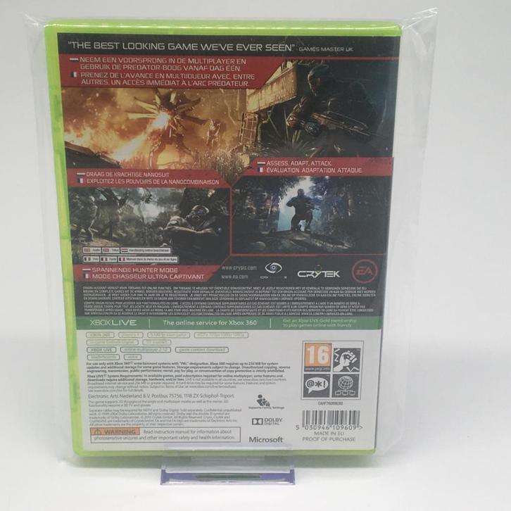 XBOX 360 Game - Crysis 3, Consoles de jeu & Jeux vidéo, Jeux | Xbox 360, Shooter, Enlèvement ou Envoi