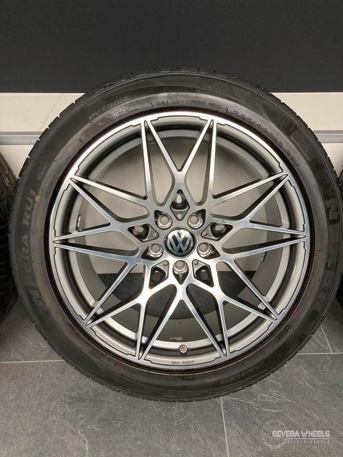 19'' Volkswagen Tiguan 5NA sport velgen + banden 5x112 TPMS, Auto-onderdelen, Banden en Velgen, Banden en Velgen, Zomerbanden