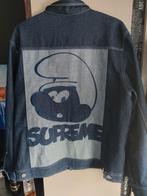 Veste smurf supreme XL, Gedragen, Blauw, Ophalen of Verzenden, Maat 56/58 (XL)