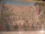antieke gravure vue d'optique temple KEKIA in CHINA tempel, Ophalen