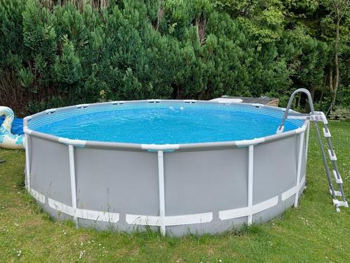 piscine, Tuin en Terras, Zwembaden, Gebruikt, Opzetzwembad, 80 tot 120 cm, 200 tot 400 cm, 200 tot 300 cm, Rond, Ophalen