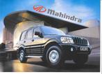 MAHINDRA GOA,  2010, Boeken, Auto's | Folders en Tijdschriften, Ophalen of Verzenden, Zo goed als nieuw, Overige merken