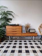 Vintage midcentury dressoir | platenspeler meubel | kast, Huis en Inrichting, Ophalen, Gebruikt