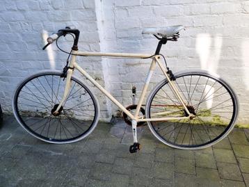 MBM I AM FIXED fiets urban fixie in crème off-white beschikbaar voor biedingen