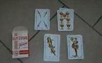 lot 4 jeux de cartes complets (seca, fgtb, vw, espagnol), Ophalen