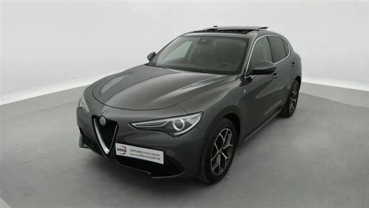 Alfa Romeo Stelvio 2.2 MJD TI/CUIR/NAVI/TO PANO/FULL LED/JA, Auto's, Alfa Romeo, Bedrijf, Te koop, Stelvio, ABS, Centrale vergrendeling