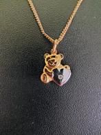 Ketting met beertje, Ophalen, Zo goed als nieuw, Goud, Overige materialen