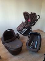 3-in 1 buggy/kinderwagen Pericles, Kinderen en Baby's, Kinderwagens en Combinaties, Gebruikt, Verstelbare duwstang, Maxi-Cosi