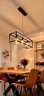 Strakke moderne hanglamp 3x60W E27, Ophalen, Zo goed als nieuw, Metaal