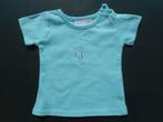Lichtblauwe T-shirt korte mouwen MEXX voor meisje maat 50-56, Kinderen en Baby's, Babykleding | Maat 50, Meisje, Shirtje of Longsleeve