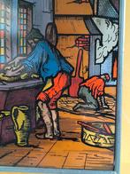 Gebrandschilderd glas-in-lood-paneel, Ophalen of Verzenden