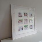Stijlvolle fotolijst met breed wit kader (75 x 75 cm), Ophalen, Zo goed als nieuw