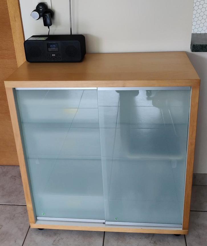 Vitrinekast, Huis en Inrichting, Kasten | Vitrinekasten, Zo goed als nieuw, Ophalen