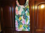 Kleedje Joseph Ribkoff nummer 5 wit blad roos groen  80 euro, Joseph Ribkoff, Ophalen, Zo goed als nieuw, Wit