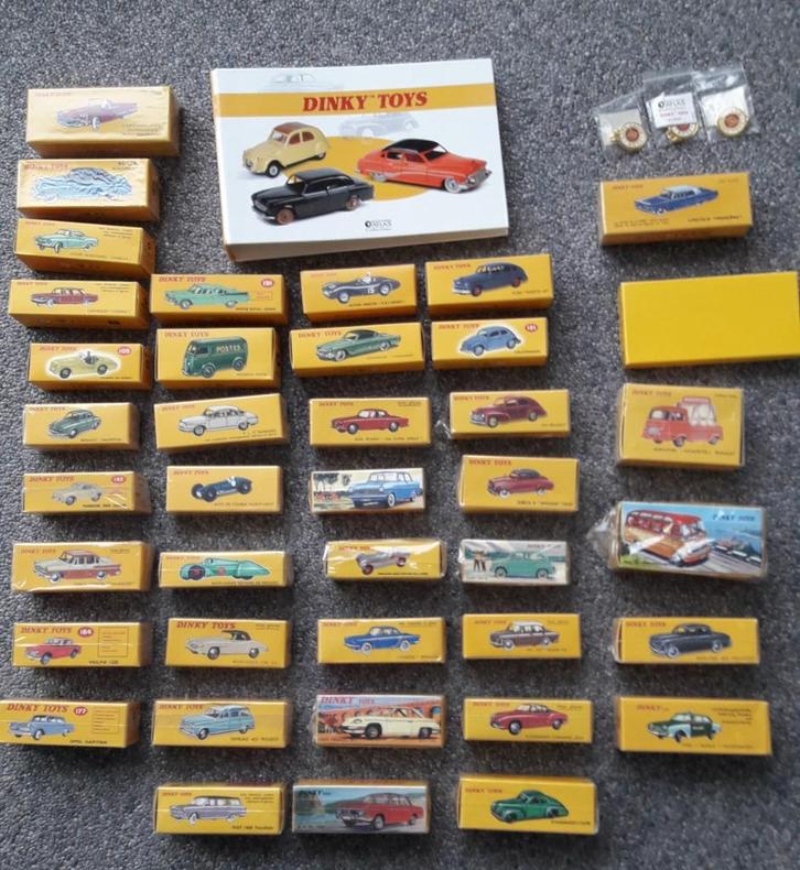 39 Atlas Dinky Toys Collectie MISB, Hobby en Vrije tijd, Modelauto's | 1:43, Nieuw, Auto, Dinky Toys, Ophalen