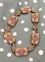 Antieke armband micro mozaïek, Ophalen of Verzenden, Zo goed als nieuw