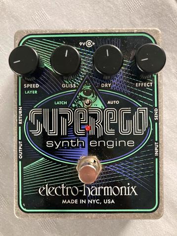 Electro Harmonix Superego synth engine, Enlèvement ou Envoi, Comme neuf