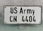 US Army plaque véhicule 1970's Germany, Collections, Enlèvement ou Envoi