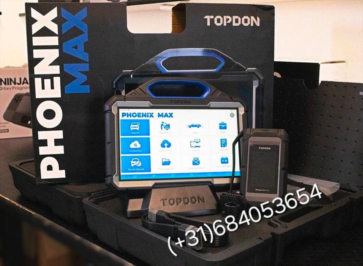 Topdon Phoenix Max inclusief Ossciloscoop J2534 DOIP, Auto diversen, Autogereedschap, Nieuw, Ophalen of Verzenden