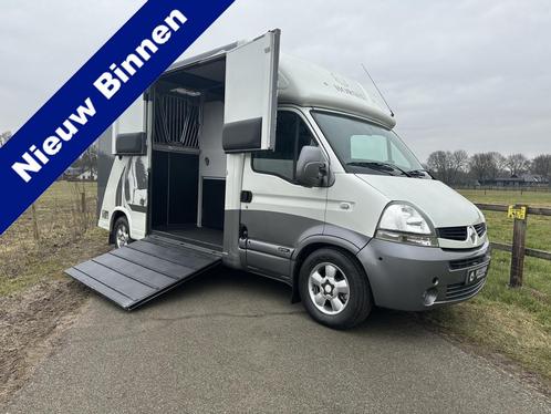 Renault Master MTM 2-paards paardenvrachtwagen MARGE Automaa, Dieren en Toebehoren, Paarden en Pony's | Trailers en Aanhangwagens