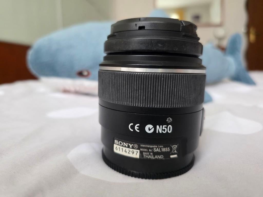 Sony DT 18-55mm f/3.5-5.6 SAM – A-Mount, Ophalen of Verzenden, Gebruikt, Compact, Sony
