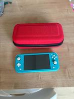 Nintendo ds lite, Games en Spelcomputers, Spelcomputers | Nintendo DS, Ophalen, Gebruikt, Blauw, Met beschermhoes of tas