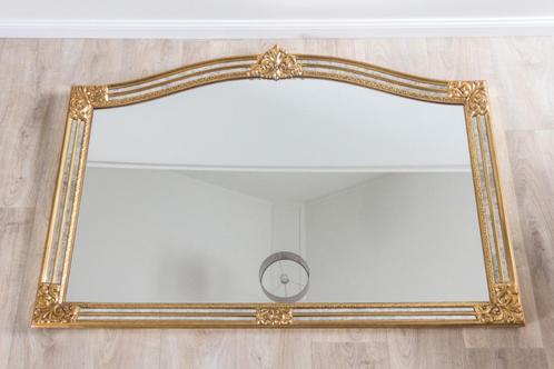 Grote vintage deKnudt spiegel – Hollywood Regency stijl, Huis en Inrichting, Woonaccessoires | Spiegels, Zo goed als nieuw, 125 cm of meer