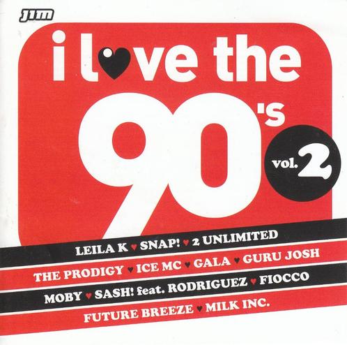 I love the nineties vol. 2 of 3, Cd's en Dvd's, Cd's | Verzamelalbums, Pop, Verzenden