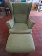 oorfauteuil, Huis en Inrichting, Ophalen, Hout, Gebruikt, 75 tot 100 cm