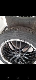 Hankook winterbanden 19 inch + barracuda voltec T6 velgen, Auto-onderdelen, Banden en Velgen, Gebruikt, Velg(en), Winterbanden