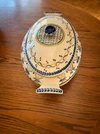 coupe en porcelaine avec couvercle, Maison & Meubles, Enlèvement, Ovale, Porcelaine ou Céramique, Balance