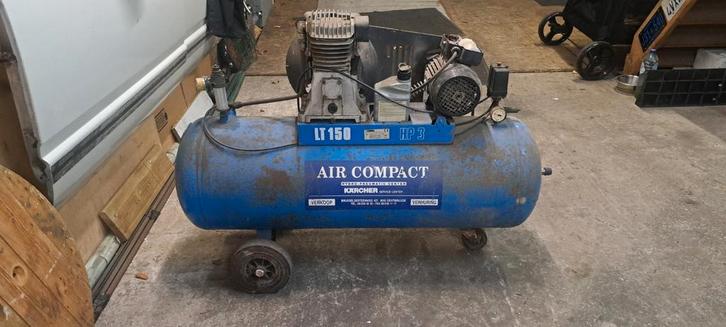 abac 150l, Doe-het-zelf en Bouw, Compressors, Gebruikt, Ophalen