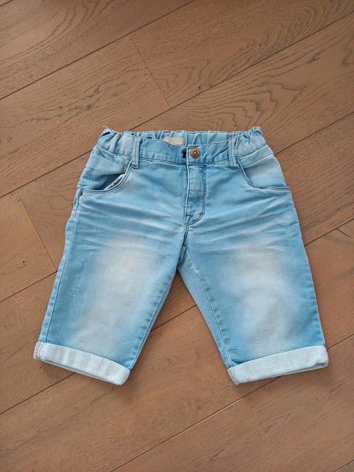 Maat 140 / 146 : jeans denim short Name it goede staat, Kinderen en Baby's, Kinderkleding | Maat 140, Gebruikt, Jongen, Broek