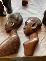 Houten beelden, Antiquités & Art, Art | Sculptures & Bois, Enlèvement